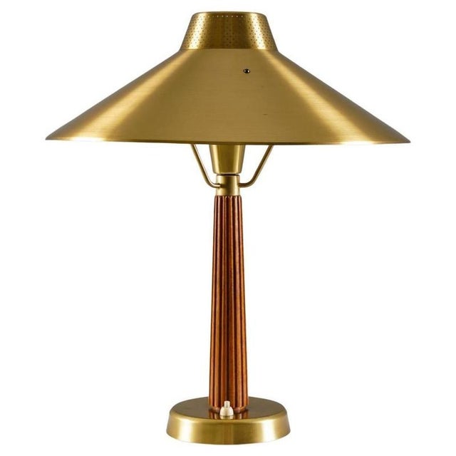Model 716 Table Lamp attributed to Hans Bergström for Ateljé Lyktan, Sweden, 1940s For Sale - Image 11 of 11