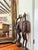 Wood Early 20th Century West African Senufo-Style Sejen Carved Wood Hornbill Sculptures - Pair For Sale - Image 7 of 11