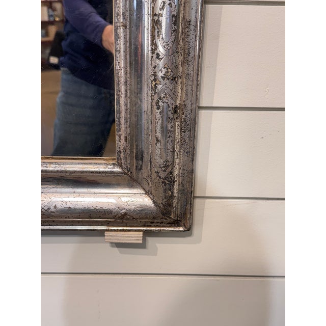 19th Century Silver Louis Phillipe Mirror For Sale In Nashville - Image 6 of 10