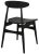 Mid-Century Modern Surf Chair, Charcoal Black For Sale - Image 3 of 6