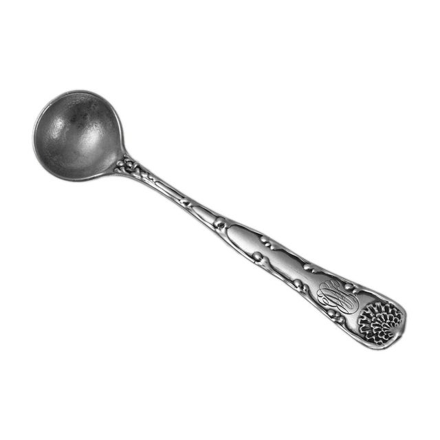 Marked TIFFANY & CO. STERLING PAT 1884. Zoom into photos to appreciate in detail. It comes in a Tiffany blue cotton pouch....