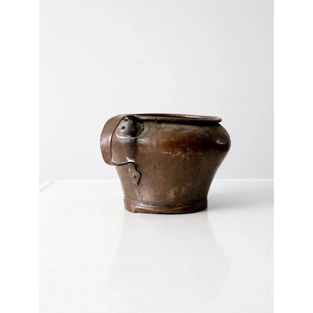 Antique Copper Jug Pot For Sale - Image 4 of 13