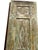 Wood Antique Green Floral Carved Door | Handcrafted Indian Sliding Closet Barn Door 96x29.5 For Sale - Image 7 of 8