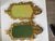 Pair of Vintage Italian Carved Gilt Wood Mirrors For Sale - Image 4 of 9