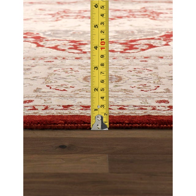 2020s Pasargad Home Baku Multi Silk & Wool Area Rug- 9'11" X 14' 3" For Sale - Image 5 of 6