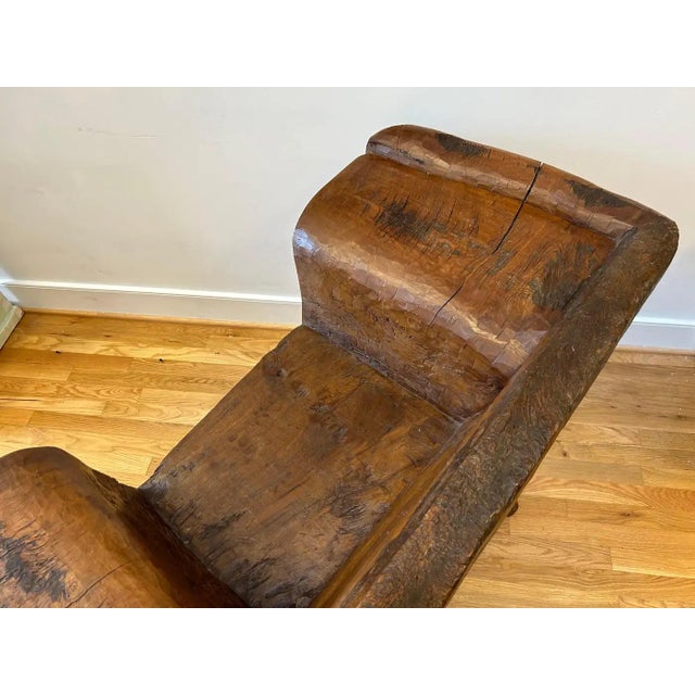 Brown 19th Century Indonesian Bench For Sale - Image 8 of 9