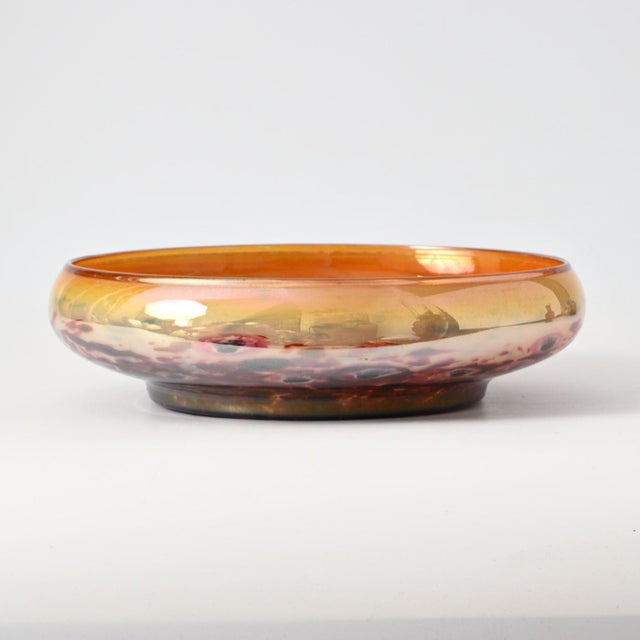 Iridized Millefiori Glass Bowl from Wilhelm Kralik Sohn, 1920s, in Very Good conditions. Designed 1920 to 1949 I have...
