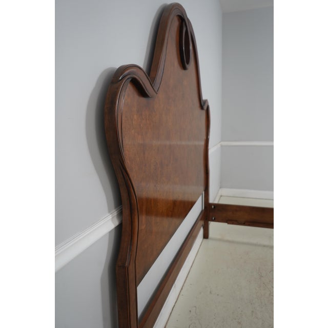 Henredon Henredon King Size Art Nouveau High Back Bed For Sale - Image 4 of 17