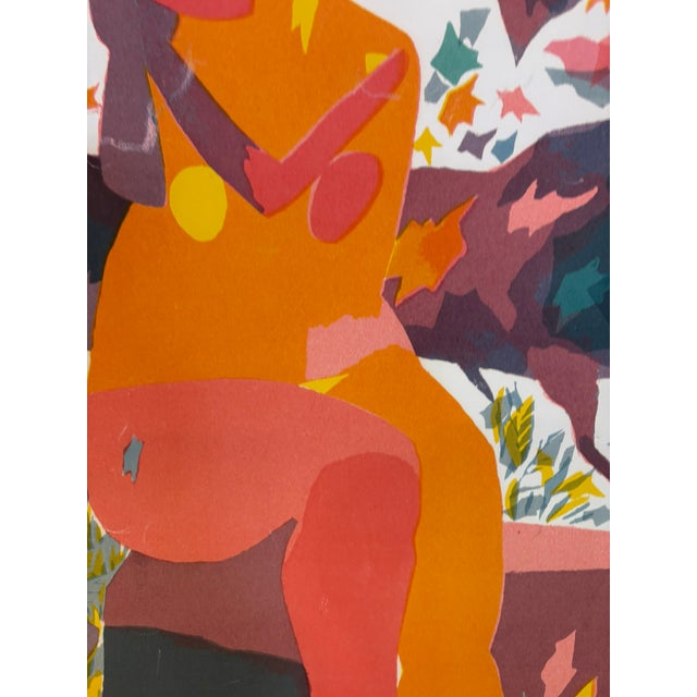 Mid 20th Century Gregorio Prestopino Signed Artist Proof Colorful Lithograph Pond Large Print For Sale - Image 12 of 16