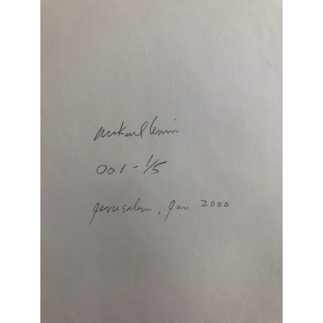 Photo Image taken in black & white of Western Wall (Wailing Wall) Kotel Hamaaravi in Jerusalem Israel. Hand signed, dated...