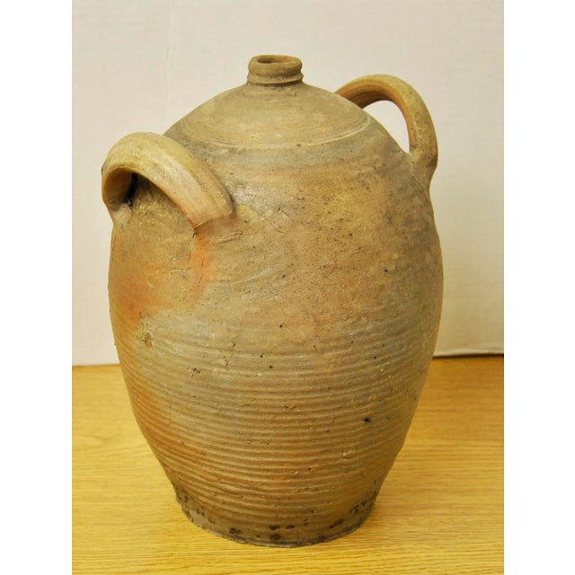 Ceramic Vintage French Stoneware Jug For Sale - Image 7 of 8