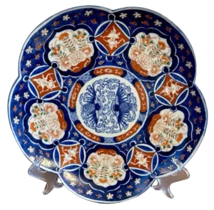 Antique Japanese Imari Plate, 1900s