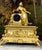 homage to Queen Victoria at her feet the attributes of the crown of England with the royal coat of arms of the lion and...
