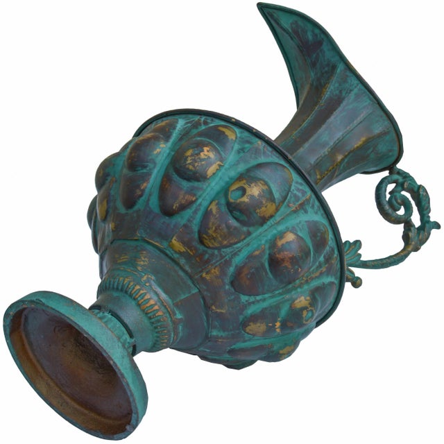 Antique French Bronze Vase For Sale - Image 4 of 6