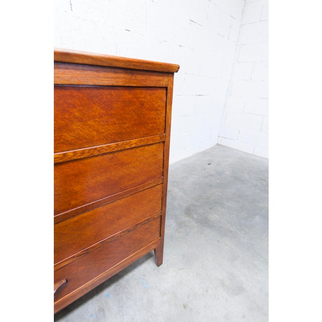 Chest of Drawers in Oak, 1960s For Sale - Image 12 of 18