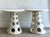Vintage Italian Marble Cutout Side Tables - A Pair For Sale - Image 10 of 14