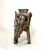American Antique 1900's Ac Williams Hand Painted Cast Iron Circus Elephant Still Bank For Sale - Image 3 of 10