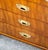 1960s Mid Century Modern Credenza Dresser Drexel 5 Drawer Brass Handles Passage MCM For Sale - Image 12 of 12
