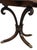 Mid 20th Century Pair of Antique Regency Style Flame Mahogany Demilune Console Tables For Sale - Image 5 of 12