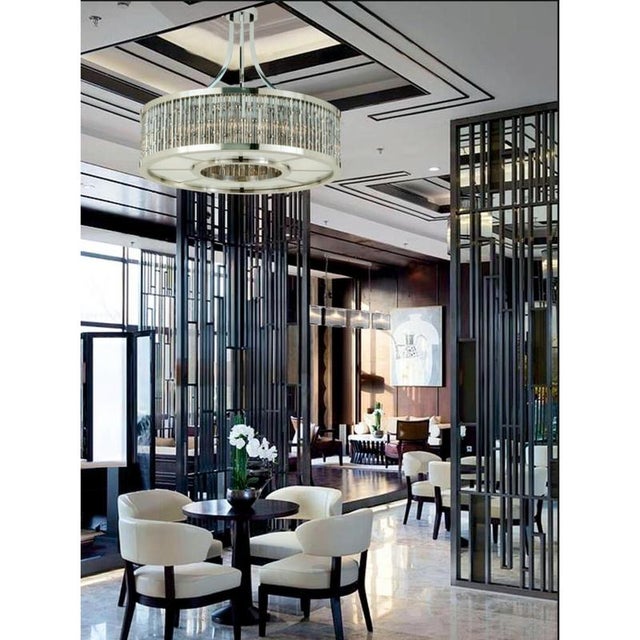 Collection Nettuno Chandelier in Metal and Glass by Jago For Sale - Image 17 of 18