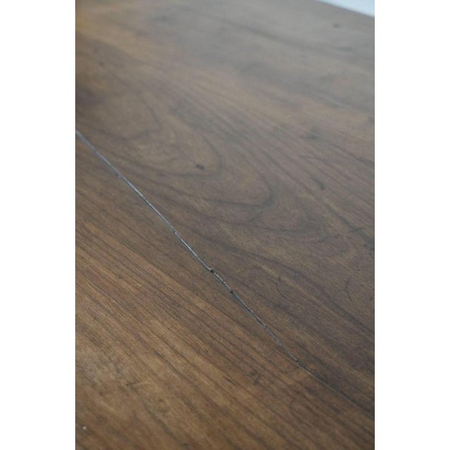 French Farmhouse Dining Table with Two Drawers For Sale - Image 13 of 18