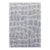 Nepalese Modern Abstract Wool & Silk 4x6 Slate Blue & Ivory Handmade Area Rug #9902908 For Sale