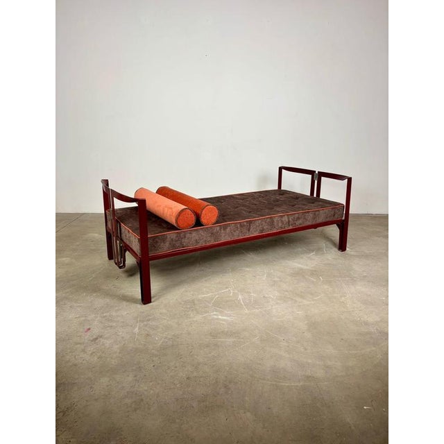 Gavina Vanessa Single Bed attributed to Tobia Scarpa for Simon, Italy, 1960s For Sale - Image 4 of 11