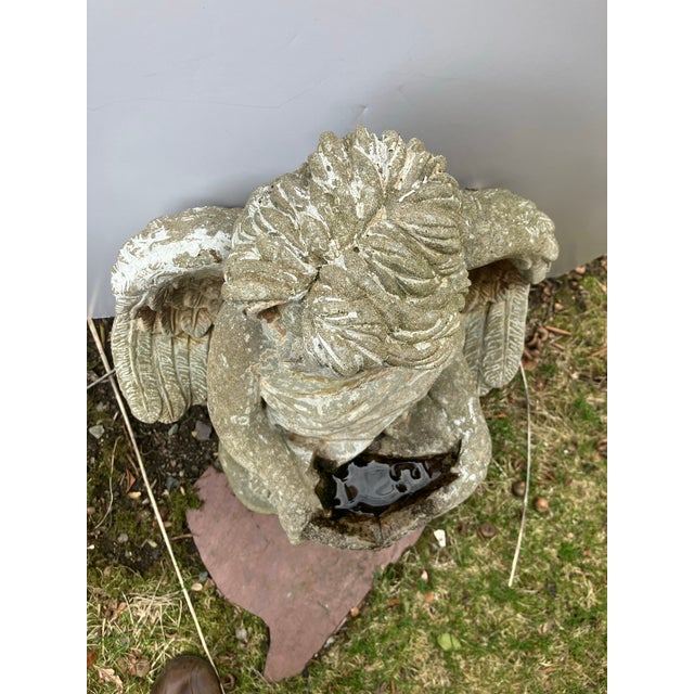 Sculpture Materials 1990s Garden Angel For Sale - Image 7 of 7