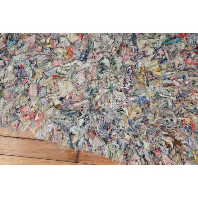 Late 20th Century Colorful American Braid Confetti Throw Size Rug - 2'2" x 3'3" For Sale In New York - Image 6 of 18