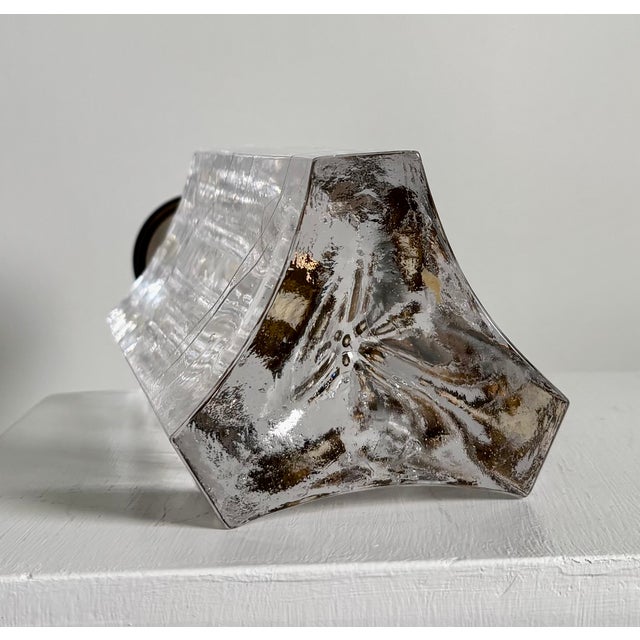 Scandinavian Glass Table Lamp by Fagerhults, 1970s For Sale - Image 10 of 11