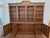 Traditional 1900-1909 Georgian Style Mahogany Breakfront - Display Hutch For Sale - Image 3 of 11