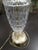 Striking Hollywood Regency table lamp, an elegant blend of glamour and sophistication. The lamp showcases a geometric...