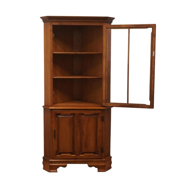 Tell City Solid Hard Rock Maple Colonial Early American Corner Display