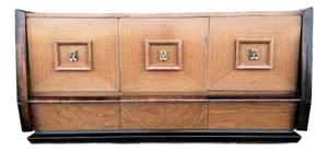 James Mont Style 9 Drawer Dresser Mid Century Modern