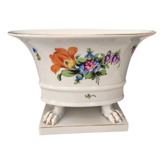 Porcelain Planter from Herend, 1930s For Sale