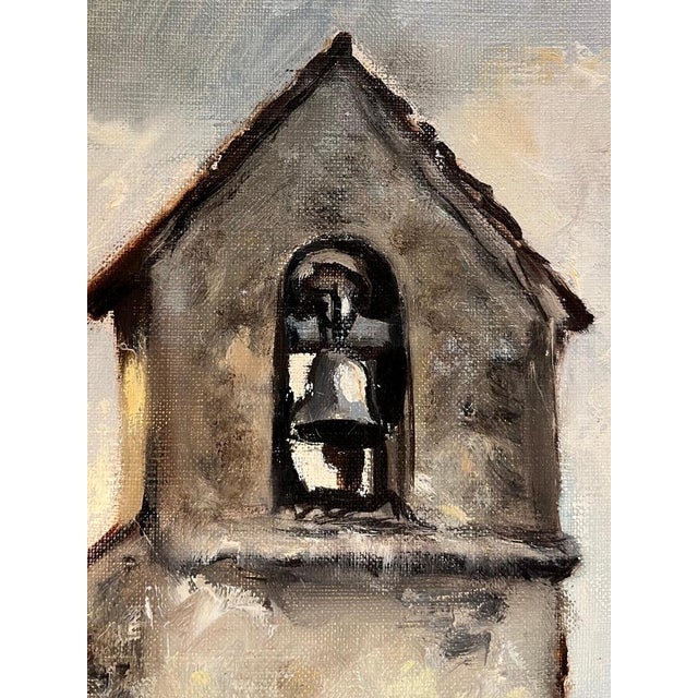 Roland Coudan, Bell Tower, Oil on Canvas, 1952, Framed For Sale - Image 7 of 14