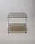 Italian Chrome and Smoked Glass Coffee Table on Casters, 1970s For Sale - Image 4 of 18