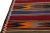 Vintage Kilim Handmade Flatweave Multicolor Striped Wool Runner For Sale - Image 4 of 10