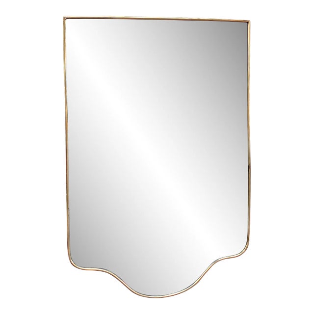 1960s Vintage Italian Wall Mirror For Sale