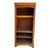 Late 20th Century Hardwood Bookshelf For Sale