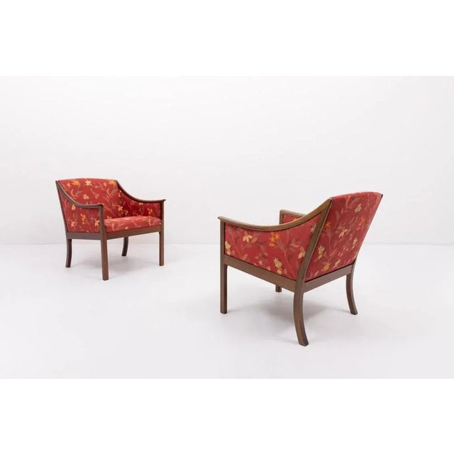 Set of Armchairs by Ole Wanscher for P. Jeppensen, Denmark, 1960s For Sale - Image 3 of 10