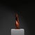 Abstract wooden sculpture from the 1980s. This finely hand-carved art piece features fluid, elegantly curved lines. It is...