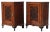 Antique Carved Walnut Bedside Tables, 1890s, Set of 2 For Sale - Image 3 of 10