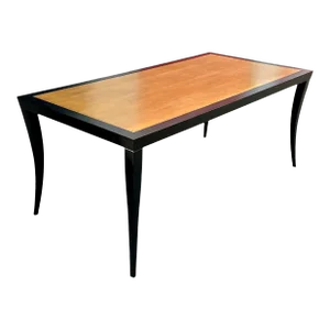 Hickory Chair Modern Saber Leg Dining Table or Desk W/ Saber Leg - James River