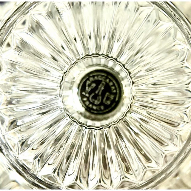 Baccarat Rare Baccarat "Mille Nuits" 12.5" Pedestal Cake Stand – Designed by Mathias – Discontinued For Sale - Image 4 of 11