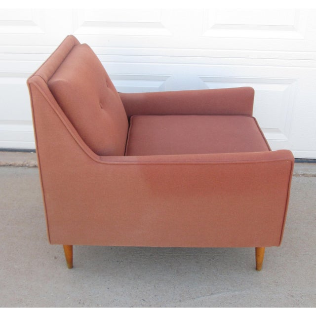Mid 20th Century Mid Century Modern Low Slipper Lounge Chair For Sale - Image 4 of 15