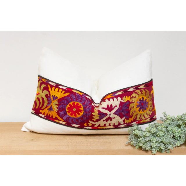 These captivating pillows are crafted from museum-quality, antique Central Asian textiles. Dating back to the late 19th or...