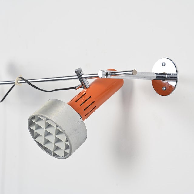 Metal Model 620 Wall Light by Alain Richard for Disderot, 1970s For Sale - Image 7 of 9