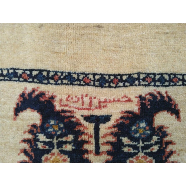 1990s Vintage Signed Persian Kashkuli Rug For Sale In New York - Image 6 of 9