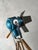 Vintage Industrial Theater Spotlight Floor Lamp from A.E. Cremer, 1950s For Sale - Image 4 of 17